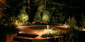 Основные виды ландшафтного освещения